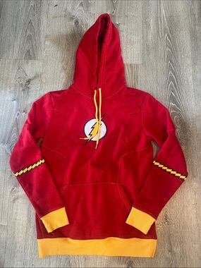 DC The Flash Men’s hooded sweatshirt size Xsm